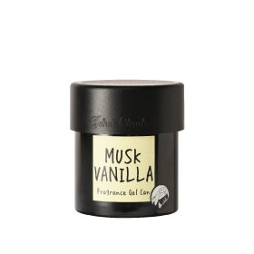 ムスクバニラ フレグランスジェルカン ブラック