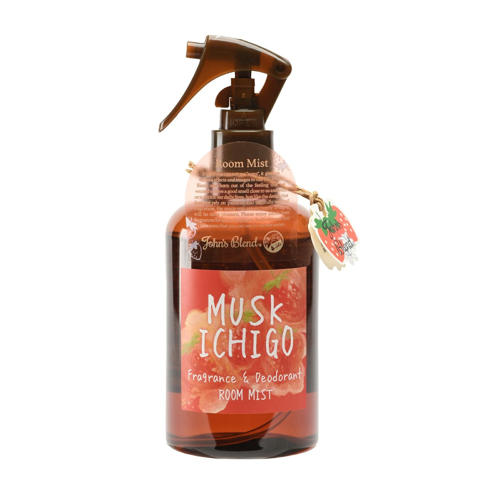 ムスクいちご フレグランス & デオドラント ルームミスト John's Blend