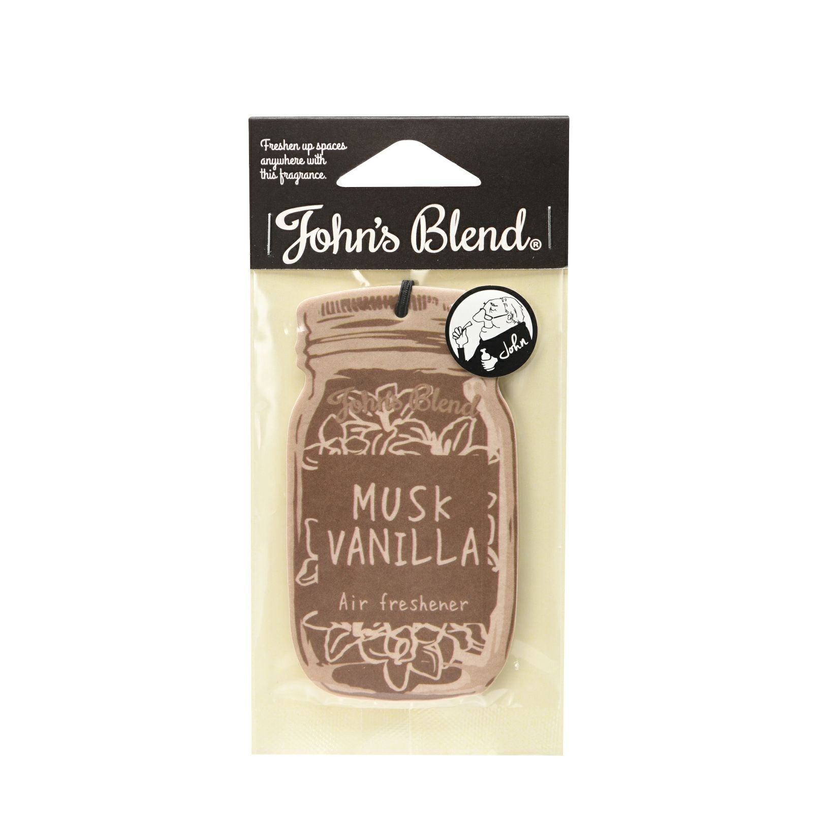 ムスクバニラ エアーフレッシュナー John's Blend 【ジョンズブレンド